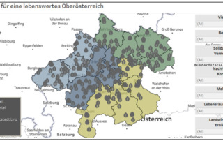 Landkarte für ein lebenswertes Oberösterreich
