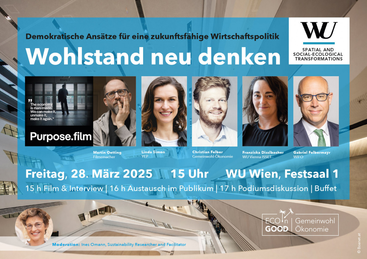 WU Event: Wohlstand neu denken