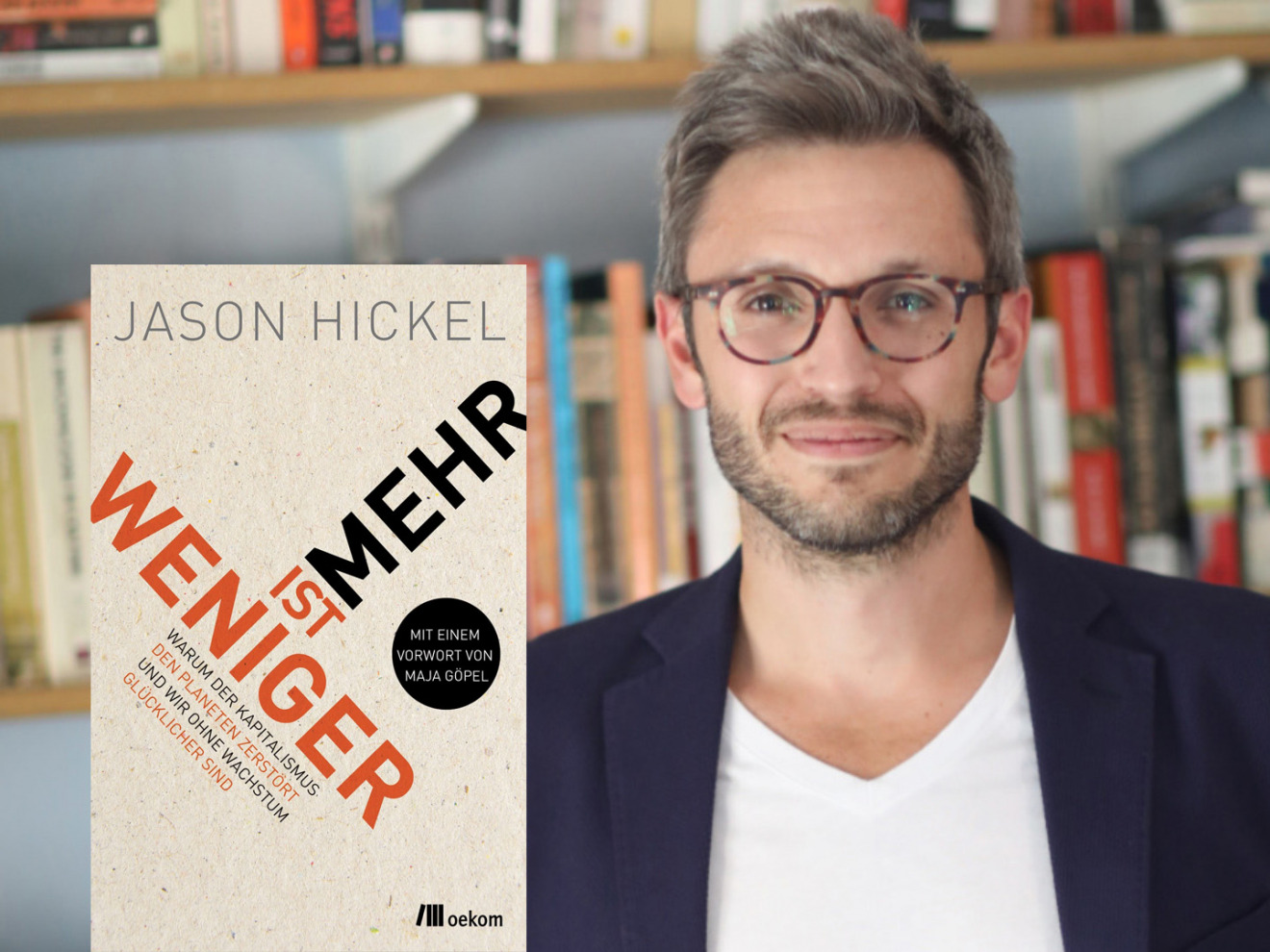 St. Pölten lädt zu Buchklub: Jason Hickel – Weniger ist mehr