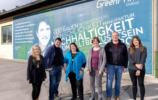 Gemeinwohl-Ökonomie Tirol: Greenprint Osttirol, Stefan Ortler mit Team