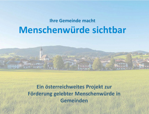 Ihre Gemeinde macht Menschenwürde sichtbar