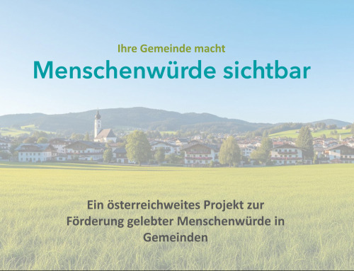 Ihre Gemeinde macht Menschenwürde sichtbar