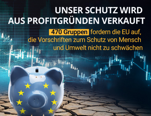EU | 470 Organisationen verurteilen Deregulierungskampagne