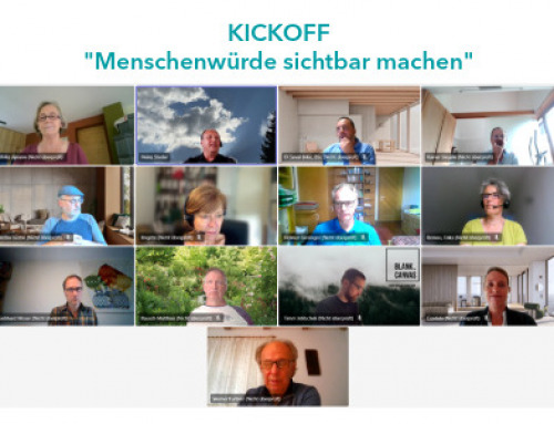 Kickoff für „Menschenwürde sichtbar machen“