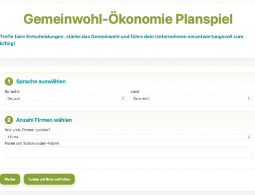 FH Projekt gewinnt 2. Preis: GWÖ-Planspiel jetzt digital anwenden