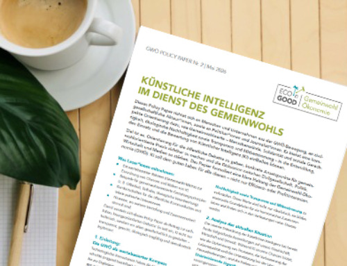 Neues GWÖ Policy Paper »KI im Dienst des Gemeinwohls«